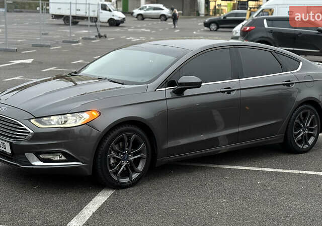 Серый Форд Фьюжн, объемом двигателя 1.5 л и пробегом 112 тыс. км за 13900 $, фото 2 на Automoto.ua