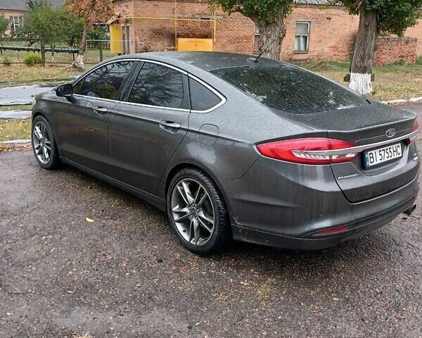 Сірий Форд Фьюжен, об'ємом двигуна 1.5 л та пробігом 65 тис. км за 13850 $, фото 2 на Automoto.ua