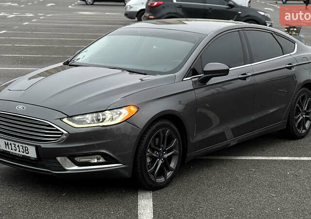 Серый Форд Фьюжн, объемом двигателя 1.5 л и пробегом 112 тыс. км за 13900 $, фото 1 на Automoto.ua