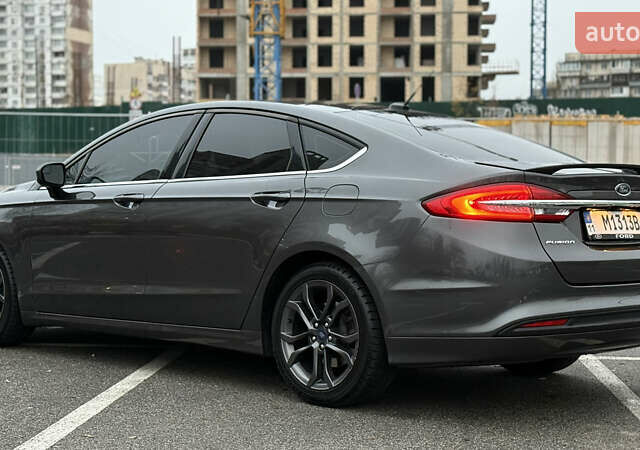 Серый Форд Фьюжн, объемом двигателя 1.5 л и пробегом 112 тыс. км за 13900 $, фото 5 на Automoto.ua