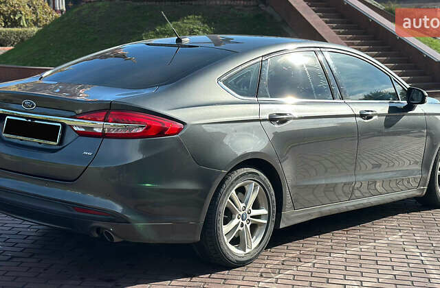 Форд Фьюжен 2018 у Дніпро (Дніпропетровську) на Automoto.ua Сірий Форд Фьюжен, об'ємом двигуна 2.5 л та пробігом 184 тис. км за 12800 $, фото 7 на Automoto.ua