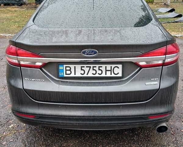 Сірий Форд Фьюжен, об'ємом двигуна 1.5 л та пробігом 65 тис. км за 13850 $, фото 1 на Automoto.ua