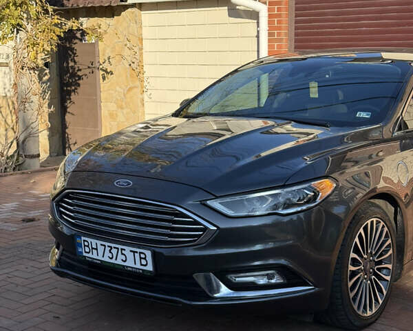 Серый Форд Фьюжн, объемом двигателя 2 л и пробегом 68 тыс. км за 16200 $, фото 6 на Automoto.ua