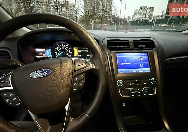 Серый Форд Фьюжн, объемом двигателя 1.5 л и пробегом 112 тыс. км за 13900 $, фото 14 на Automoto.ua