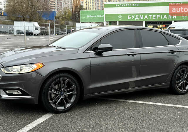 Серый Форд Фьюжн, объемом двигателя 1.5 л и пробегом 112 тыс. км за 13900 $, фото 6 на Automoto.ua