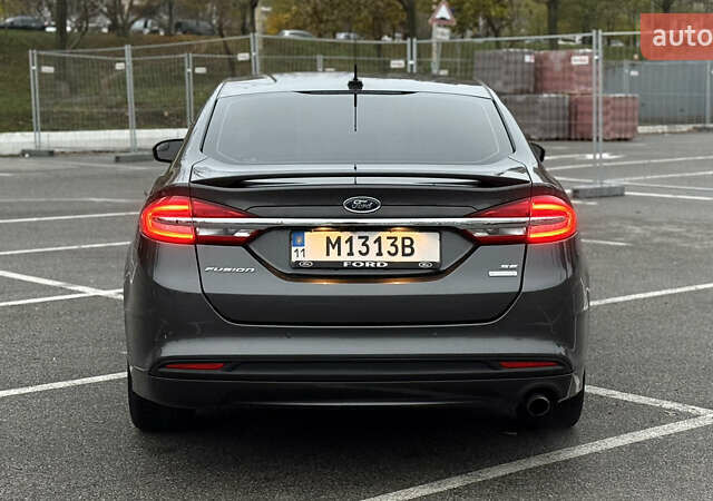 Серый Форд Фьюжн, объемом двигателя 1.5 л и пробегом 112 тыс. км за 13900 $, фото 4 на Automoto.ua