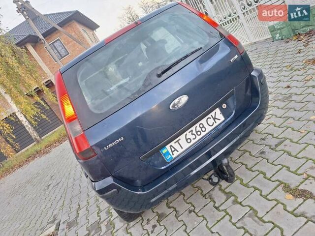 Синий Форд Фьюжн, объемом двигателя 1.4 л и пробегом 227 тыс. км за 3000 $, фото 6 на Automoto.ua