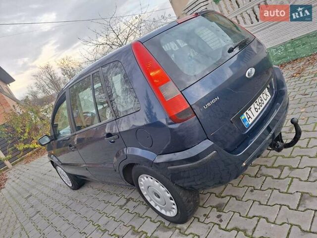 Синий Форд Фьюжн, объемом двигателя 1.4 л и пробегом 227 тыс. км за 3000 $, фото 4 на Automoto.ua