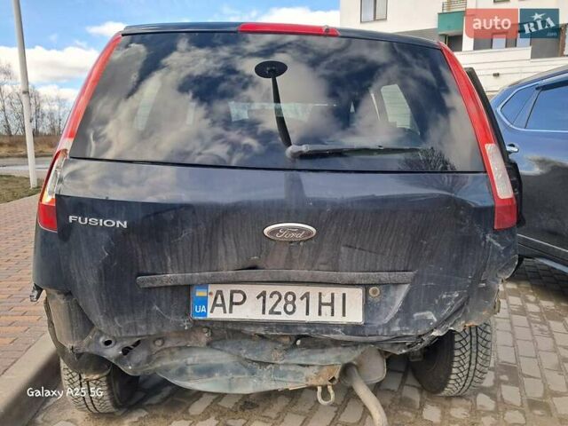 Синий Форд Фьюжн, объемом двигателя 1.39 л и пробегом 228 тыс. км за 2900 $, фото 7 на Automoto.ua