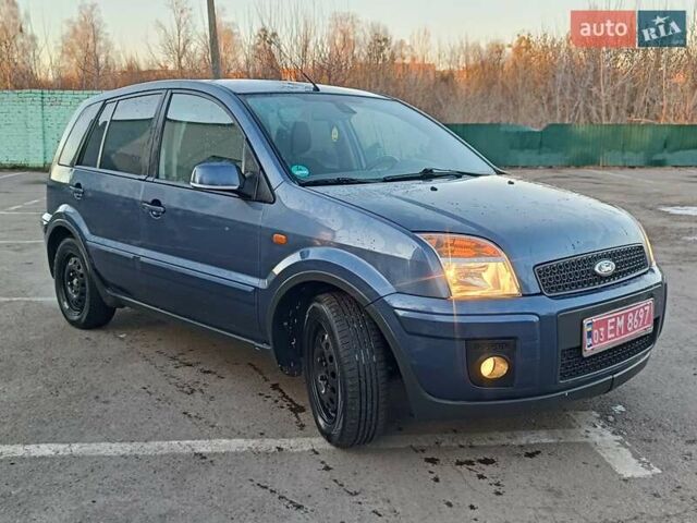Синий Форд Фьюжн, объемом двигателя 1.4 л и пробегом 230 тыс. км за 4500 $, фото 1 на Automoto.ua