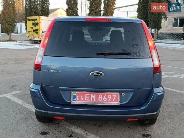 Синий Форд Фьюжн, объемом двигателя 1.4 л и пробегом 230 тыс. км за 4500 $, фото 3 на Automoto.ua