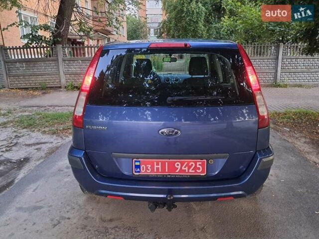 Синий Форд Фьюжн, объемом двигателя 1.4 л и пробегом 189 тыс. км за 4770 $, фото 23 на Automoto.ua