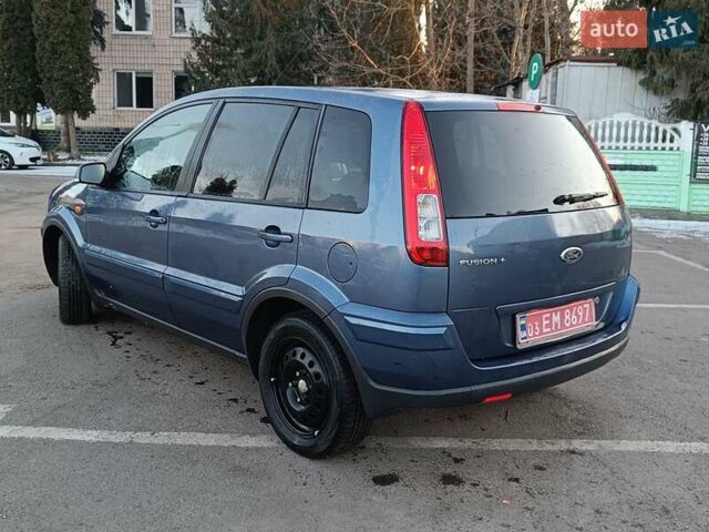 Синий Форд Фьюжн, объемом двигателя 1.4 л и пробегом 230 тыс. км за 4500 $, фото 4 на Automoto.ua