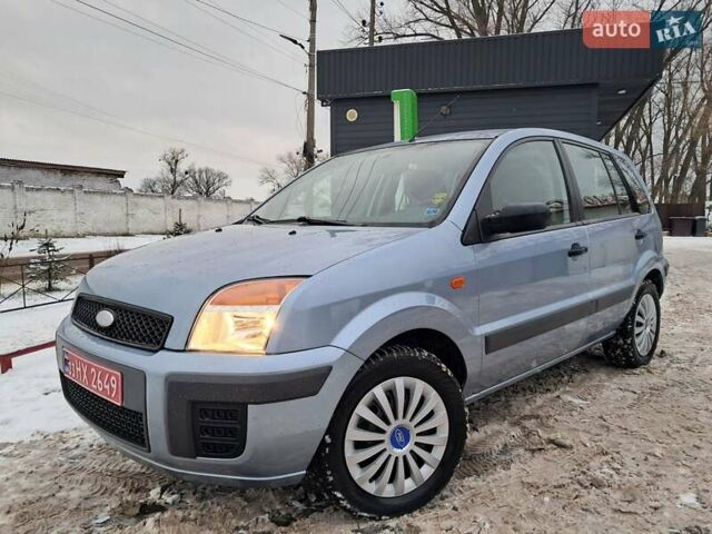 Синий Форд Фьюжн, объемом двигателя 1.4 л и пробегом 215 тыс. км за 4770 $, фото 1 на Automoto.ua