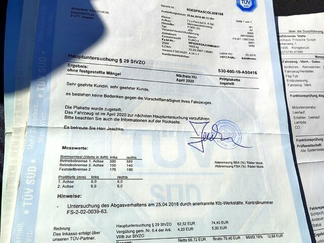 Синій Форд Фьюжен, об'ємом двигуна 1.4 л та пробігом 160 тис. км за 4800 $, фото 9 на Automoto.ua