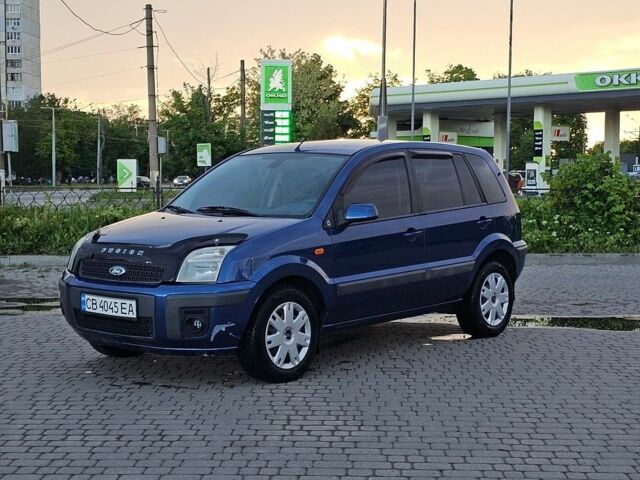 Синий Форд Фьюжн, объемом двигателя 1.4 л и пробегом 280 тыс. км за 4500 $, фото 3 на Automoto.ua