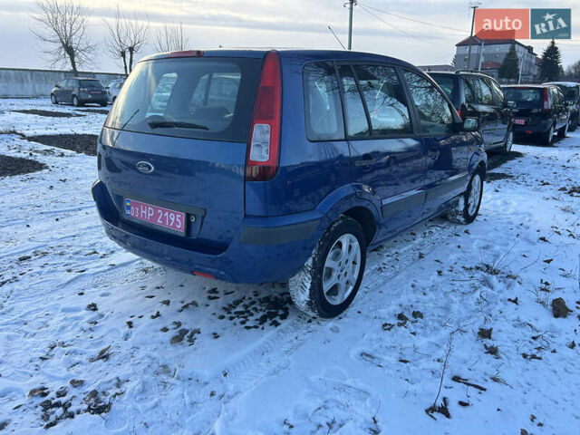 Синий Форд Фьюжн, объемом двигателя 1.4 л и пробегом 185 тыс. км за 4700 $, фото 9 на Automoto.ua