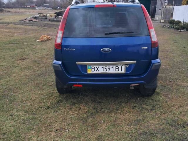 Синій Форд Фьюжен, об'ємом двигуна 1.4 л та пробігом 236 тис. км за 4300 $, фото 7 на Automoto.ua