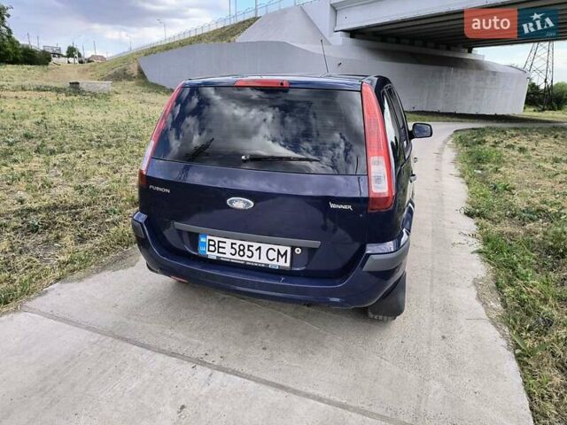 Синий Форд Фьюжн, объемом двигателя 1.3 л и пробегом 260 тыс. км за 3800 $, фото 13 на Automoto.ua