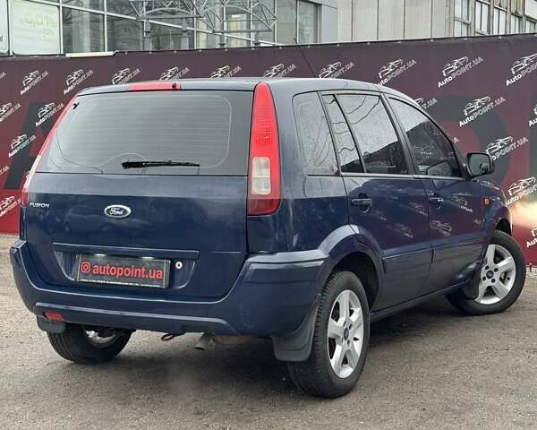 Синий Форд Фьюжн, объемом двигателя 1.39 л и пробегом 160 тыс. км за 4900 $, фото 6 на Automoto.ua