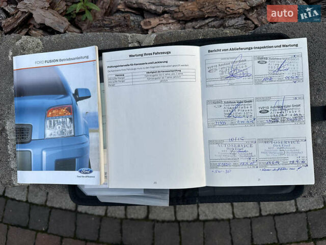 Синий Форд Фьюжн, объемом двигателя 1.6 л и пробегом 137 тыс. км за 5600 $, фото 18 на Automoto.ua