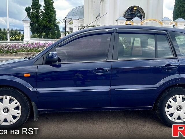 Синий Форд Фьюжн, объемом двигателя 1.4 л и пробегом 148 тыс. км за 5900 $, фото 1 на Automoto.ua