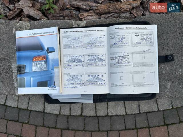 Синий Форд Фьюжн, объемом двигателя 1.6 л и пробегом 137 тыс. км за 5600 $, фото 15 на Automoto.ua