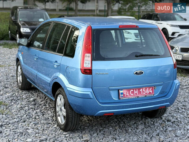 Синий Форд Фьюжн, объемом двигателя 1.4 л и пробегом 171 тыс. км за 6750 $, фото 7 на Automoto.ua