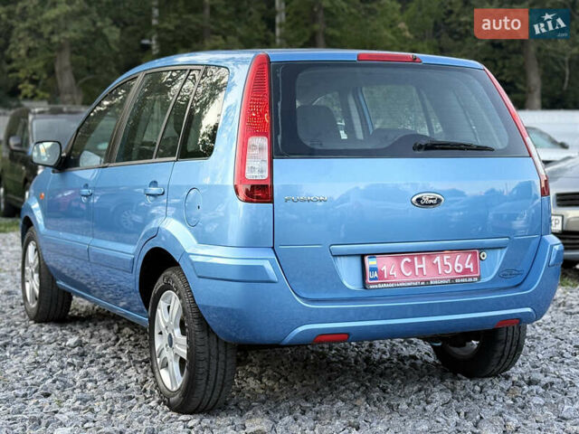 Синий Форд Фьюжн, объемом двигателя 1.4 л и пробегом 171 тыс. км за 6750 $, фото 6 на Automoto.ua