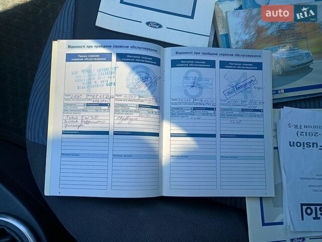 Синий Форд Фьюжн, объемом двигателя 1.6 л и пробегом 242 тыс. км за 4900 $, фото 6 на Automoto.ua