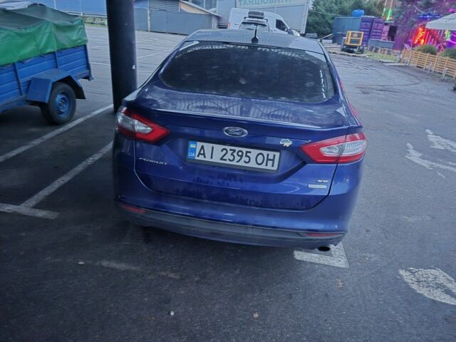 Синий Форд Фьюжн, объемом двигателя 1.6 л и пробегом 222 тыс. км за 7300 $, фото 3 на Automoto.ua
