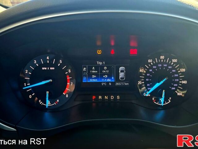 Синий Форд Фьюжн, объемом двигателя 2.5 л и пробегом 215 тыс. км за 10700 $, фото 6 на Automoto.ua