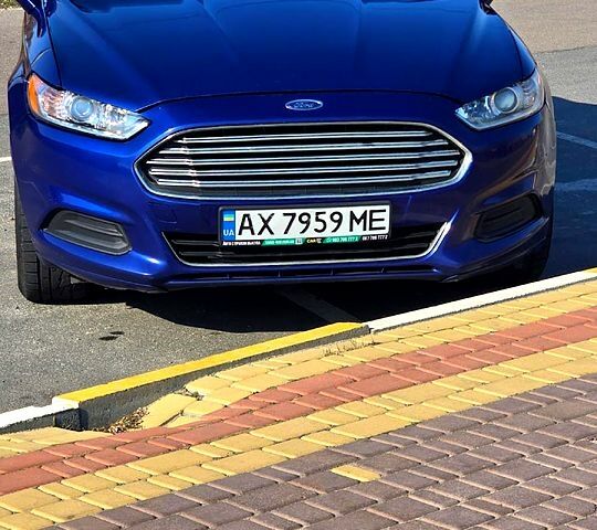 Синий Форд Фьюжн, объемом двигателя 2.5 л и пробегом 215 тыс. км за 10700 $, фото 3 на Automoto.ua
