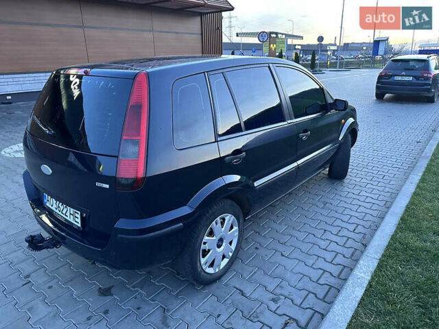 Синий Форд Фьюжн, объемом двигателя 1.4 л и пробегом 338 тыс. км за 4450 $, фото 4 на Automoto.ua