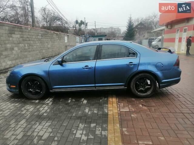 Синий Форд Фьюжн, объемом двигателя 2.5 л и пробегом 259 тыс. км за 5900 $, фото 4 на Automoto.ua