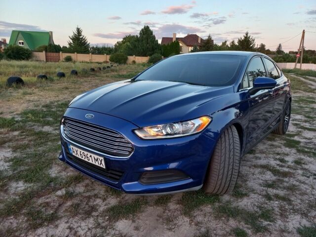 Синий Форд Фьюжн, объемом двигателя 2.5 л и пробегом 180 тыс. км за 8900 $, фото 2 на Automoto.ua