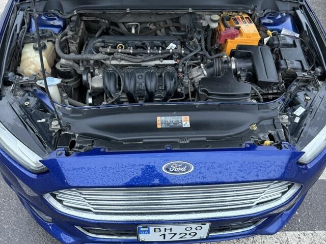 Синий Форд Фьюжн, объемом двигателя 2.5 л и пробегом 200 тыс. км за 8500 $, фото 1 на Automoto.ua