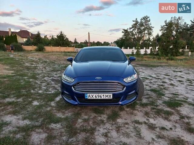 Синий Форд Фьюжн, объемом двигателя 2.49 л и пробегом 167 тыс. км за 10500 $, фото 1 на Automoto.ua