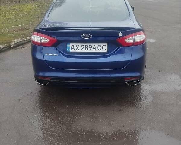 Синій Форд Фьюжен, об'ємом двигуна 2 л та пробігом 244 тис. км за 9000 $, фото 3 на Automoto.ua