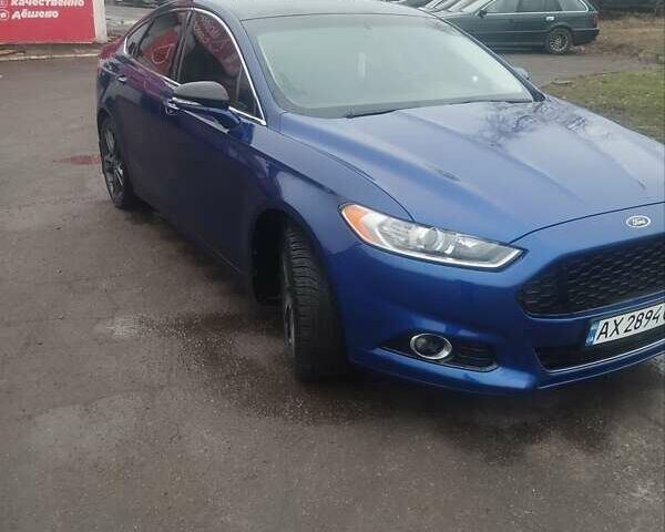 Синій Форд Фьюжен, об'ємом двигуна 2 л та пробігом 244 тис. км за 8300 $, фото 1 на Automoto.ua