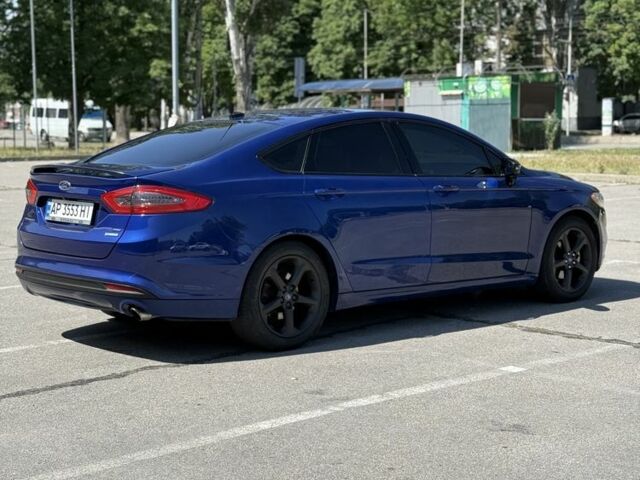 Синий Форд Фьюжн, объемом двигателя 1.6 л и пробегом 220 тыс. км за 7100 $, фото 3 на Automoto.ua