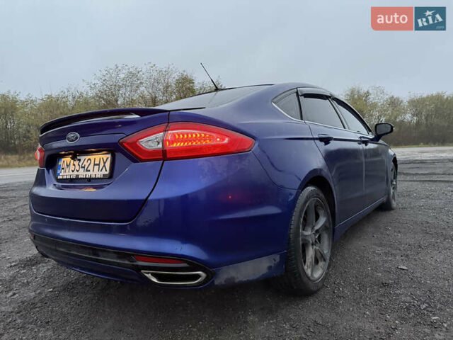 Синій Форд Фьюжен, об'ємом двигуна 2 л та пробігом 265 тис. км за 9300 $, фото 8 на Automoto.ua