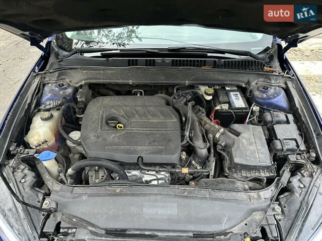 Синий Форд Фьюжн, объемом двигателя 1.5 л и пробегом 160 тыс. км за 8000 $, фото 14 на Automoto.ua