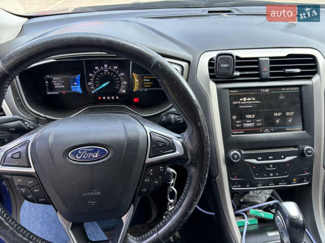 Форд Фьюжн 2013 в Киеве на Automoto.ua Синий Форд Фьюжн, объемом двигателя 1.6 л и пробегом 280 тыс. км за 7800 $, фото 3 на Automoto.ua
