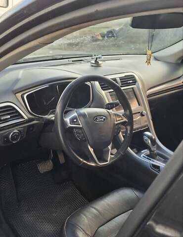 Синий Форд Фьюжн, объемом двигателя 1.6 л и пробегом 194 тыс. км за 8200 $, фото 6 на Automoto.ua