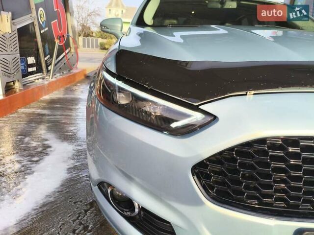 Синий Форд Фьюжн, объемом двигателя 2 л и пробегом 168 тыс. км за 12200 $, фото 3 на Automoto.ua