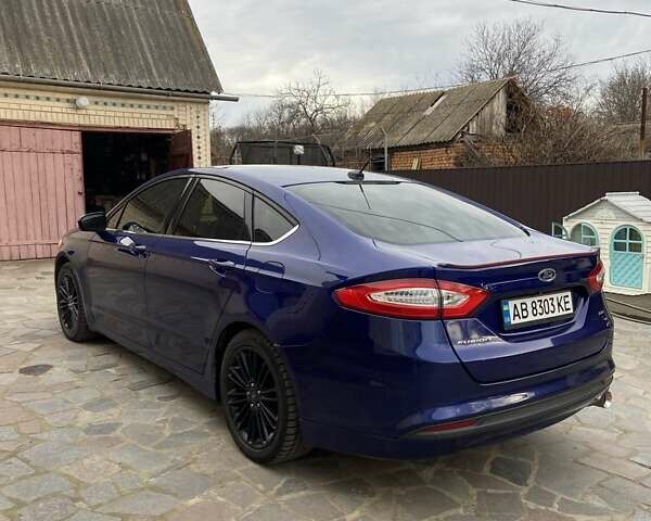 Синій Форд Фьюжен, об'ємом двигуна 2.49 л та пробігом 161 тис. км за 9000 $, фото 6 на Automoto.ua