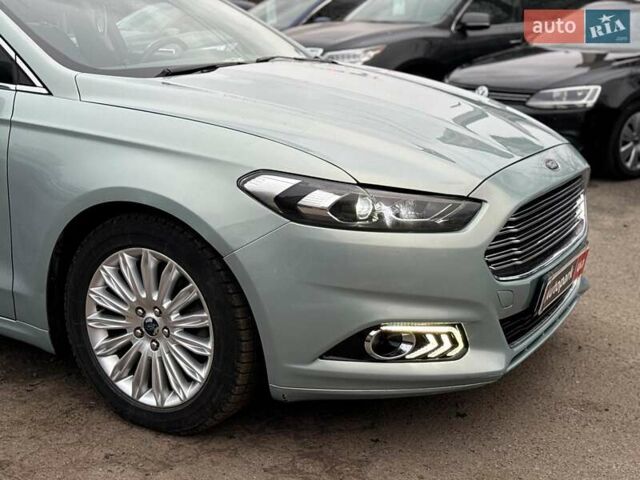 Синий Форд Фьюжн, объемом двигателя 2 л и пробегом 177 тыс. км за 12540 $, фото 3 на Automoto.ua