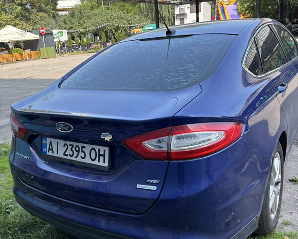 Форд Фьюжн 2013 в Киеве на Automoto.ua Синий Форд Фьюжн, объемом двигателя 1.6 л и пробегом 280 тыс. км за 7800 $, фото 2 на Automoto.ua