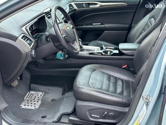 Синий Форд Фьюжн, объемом двигателя 2 л и пробегом 177 тыс. км за 12540 $, фото 14 на Automoto.ua